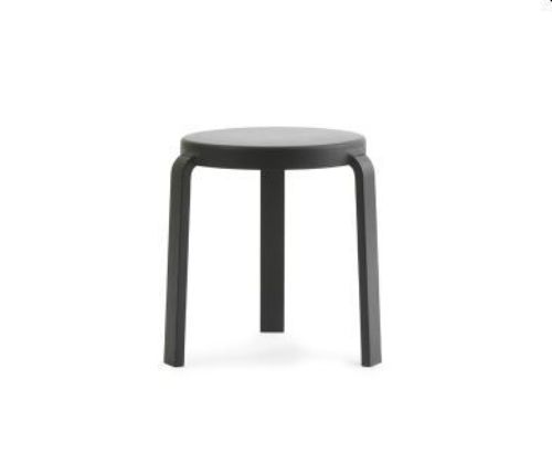 Normann Copenhagen Tap Skammel H: 43 cm - Sort/Sort
