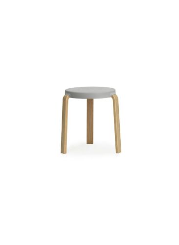 Normann Copenhagen Tap Skammel H: 43 cm - Eg/Grå