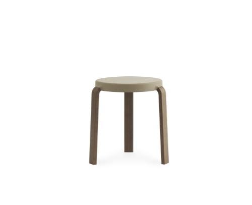 Normann Copenhagen Tap Skammel H: 43 cm - Valnød/Sand