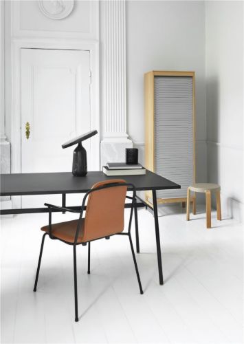 Normann Copenhagen Tap Skammel H: 43 cm - Valnød/Sand