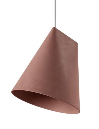 Moebe Ceramic Pendant Wide H: 23,5 cm - Terracotta