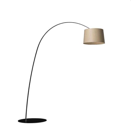 Foscarini Twiggy Wood Gulvlampe H: 212-288cm - Sort