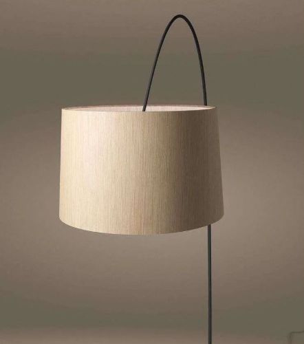 Foscarini Twiggy Wood Gulvlampe H: 212-288cm - Sort