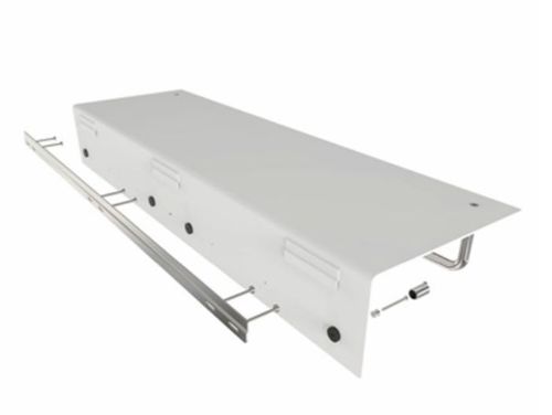 FROST UNU Hattehylde 600 L: 60cm - Sort/Sort