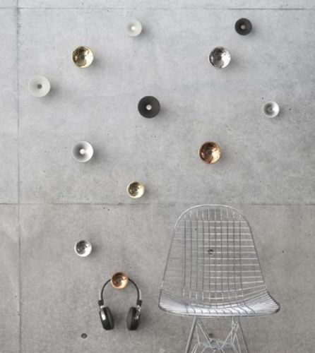 FROST LIVING LULU Knage Ø: 6cm - Poleret/Mat Sort