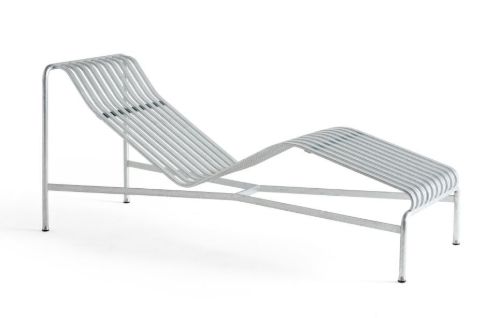 HAY Palissade Chaise Lounge L: 164,5 cm - Hot Galvanised