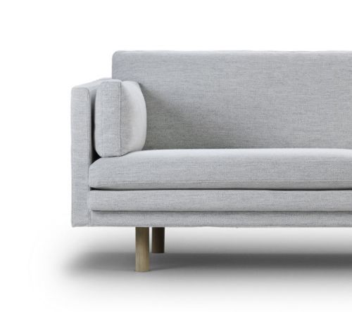 Juul 954 2,5 Pers. Sofa m. 2 Armpuder L: 240 cm - Amdal 110/Lakeret Eg KAMPAGNETILBUD