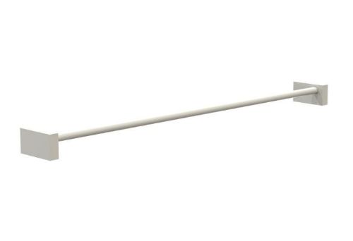 FROST QUADRA Hånklædestang 5 L: 60cm - Mat Hvid
