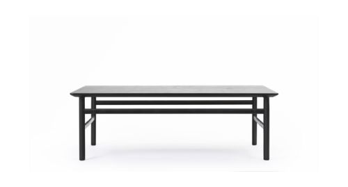 Normann Copenhagen Grow Sofabord 70x120 cm - Sort Eg