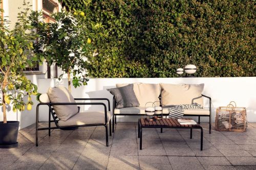 HOUE Avon Lounge Chair H: 58 cm - Ash