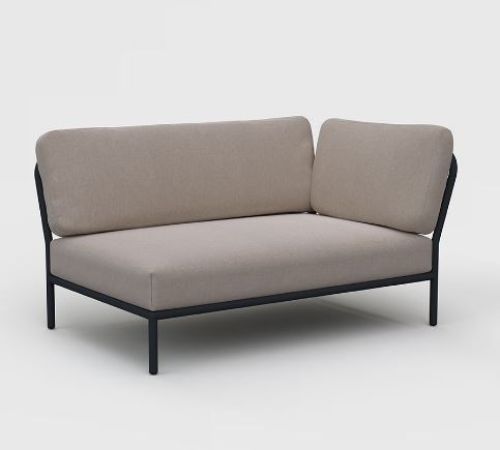 HOUE Level Lounge Sofa Right L: 140 cm - Ash