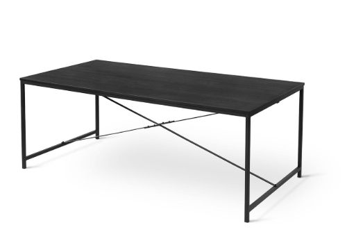 Thorup Copenhagen Table L. 200 B. 100 cm - Black Oak