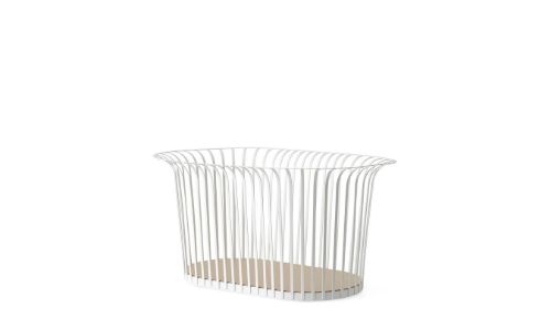 Audo Copenhagen Ribbon Basket B: 60,7 cm - Ivory