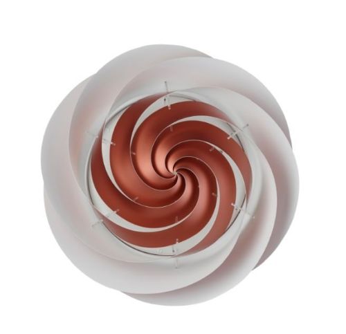 Le Klint 1320M Swirl Loft-/Væglampe Medium Ø: 60cm - Kobber