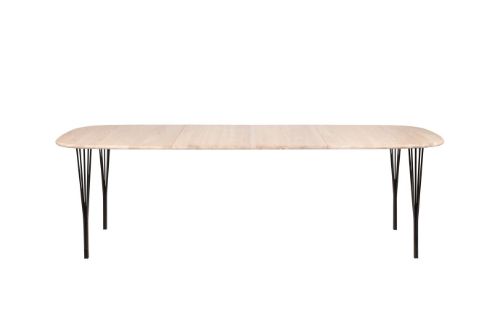 Haslev Tillægsplade Til Symphony 88 90 x 48 cm - Hvidolieret Egetræsfiner