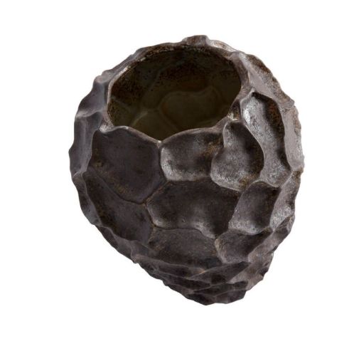Muubs Soil Vase H: 21,5 cm  - Chocolate