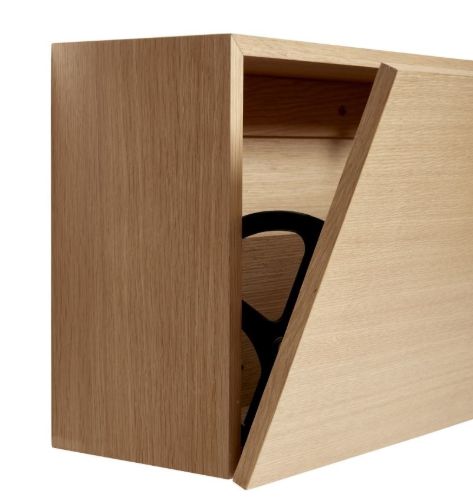 Hübsch Collect Skoskab B: 100 cm - Egetræ