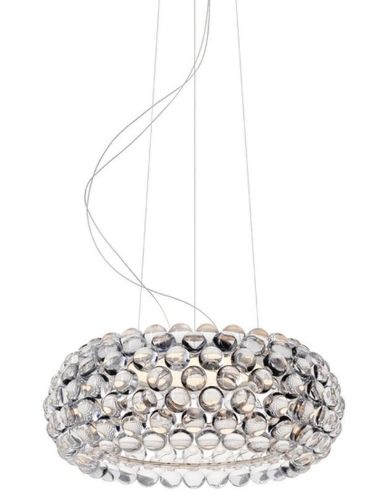 Foscarini Caboche Plus Medium Pendel LED Dæmpbar Ø: 50cm - Transparent