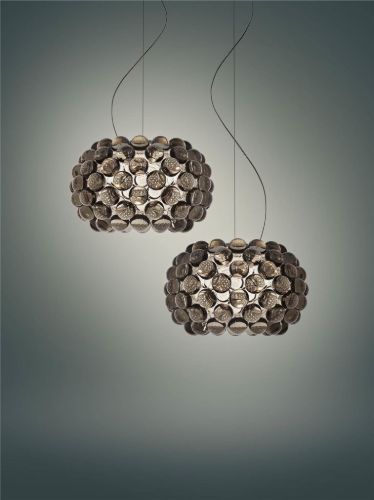 Foscarini Caboche Plus Medium Pendel LED Dæmpbar Ø: 50cm - Grå