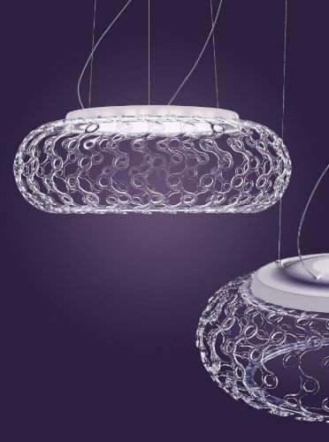 Foscarini Caboche Plus Stor Pendel LED Ø: 70cm - Grå