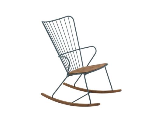 HOUE Paon Rocking Chair SH: 40 cm - Pine Green