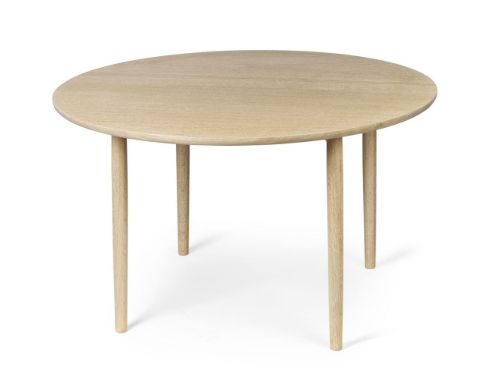 Brdr. Krüger ARV Round Dining Table Ø:120 cm - Hvidolieret Eg
