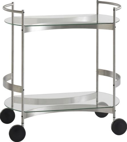 Brdr. Krüger ORBIS Mobile Serveringsvogn Rektangulær 42x75 cm - Glas
