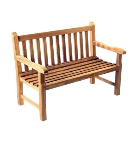 Kircodan Queens Park Bænk 2 Pers L: 121 cm - Teak
