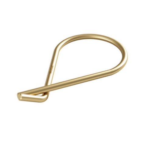 Moebe Key Ring 5x3,8 cm - Brass