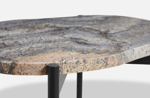 Woud La Terra Occassional Table M L: 57,2 cm - Grey Melange