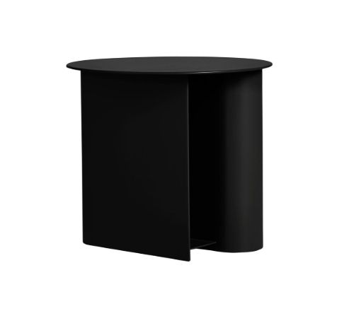 Woud Sentrum Side Table H: 36 cm - Black