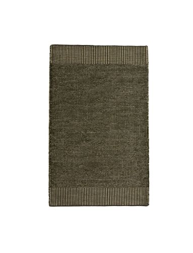 Woud Rombo Rug Small 140x90 cm - Moss Green