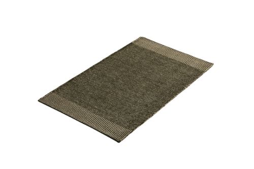 Woud Rombo Rug Small 140x90 cm - Moss Green
