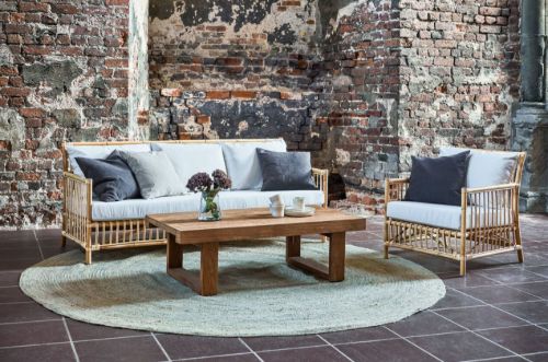 BRUG IKKE Sika-Design Ryghynde til Caroline Stol m. Quickdry Foam - Hvid