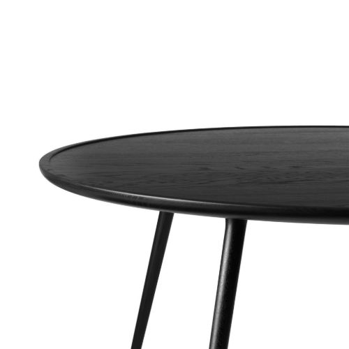 Mater Accent Spisebord Ø: 140 cm - Sortlakeret Egetræ
