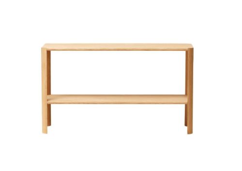 Form & Refine Leaf Shelf 1x2 L: 100 cm - Oiled Oak