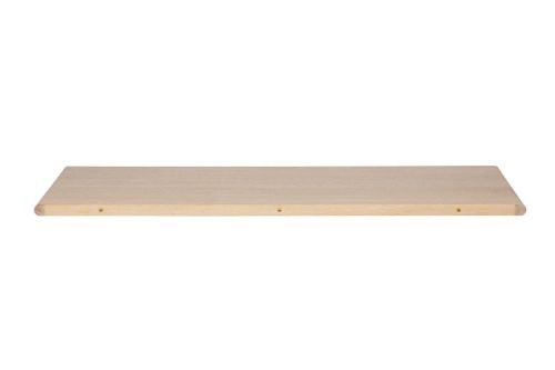 Haslev Tillægsplade Til 897 Spisebord 105 x 48 cm - Hvidolieret Massiv Eg