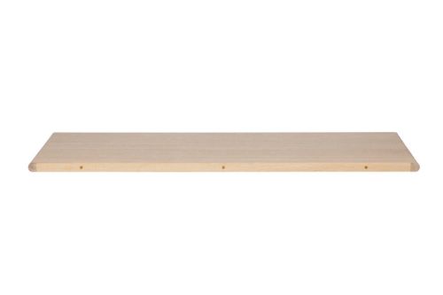 Haslev Tillægsplade Til 897 Spisebord 105 x 48 cm - Hvidolieret Egtræsfinér