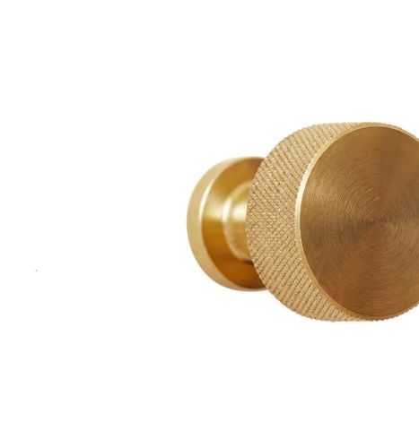 Form & Refine Angle Hook Large Ø: 3 cm - Brass