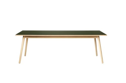 FDB Møbler Spisebord Poul M. Volther C35C 95x220 cm - Eg/Oliven