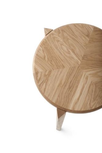 Skovby SM840 Taburet H: 46 cm - Naturolieret Eg