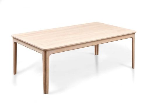 Skovby SM205 Sofabord 135x77 cm - Hvidolieret Eg