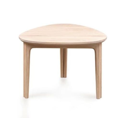 Skovby SM206 Sofabord 65x63 cm - Hvidolieret Eg