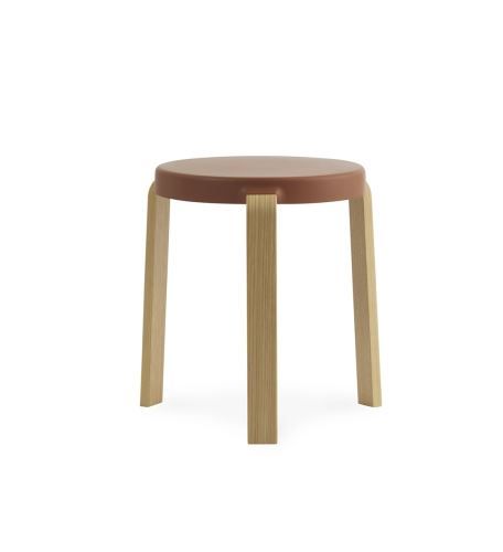 Normann Copenhagen Tap Skammel H: 43 cm - Eg/Karamel