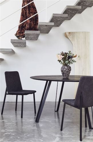 Muubs Spisebord Space Ø: 120 cm - Smoked Oak
