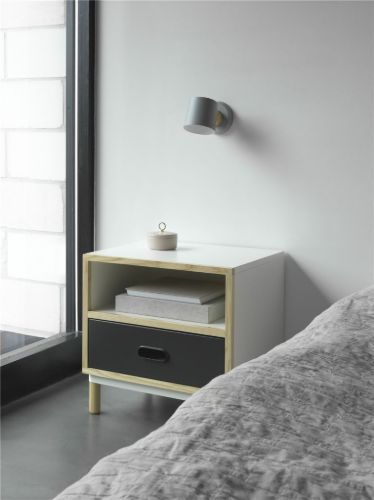 Normann Copenhagen Rise Hardwired Væglampe - Black