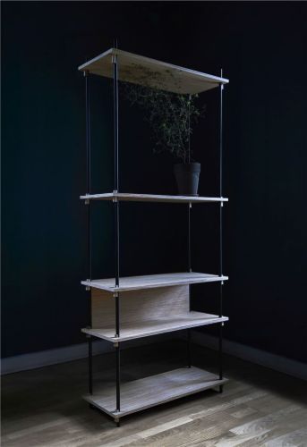 Moebe Shelving System 200x85 cm - Black