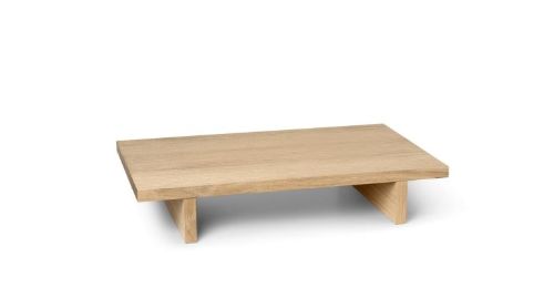 Ferm Living Kona Low Table 78x47,5cm - Natural Oak Veneer