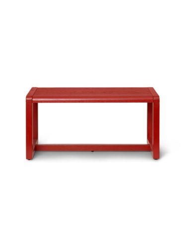 Ferm Living Little Architect Bench 30x62 cm - Poppy Red