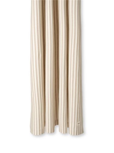 Ferm Living Chambray Shower Curtain 160x205 cm - Sand/Off White